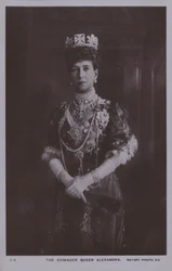 Die verwitwete Königin Alexandra