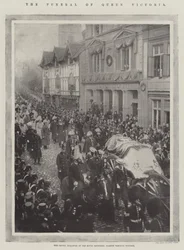 Das Begräbnis von Königin Victoria
