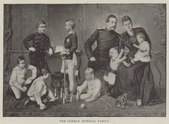Die deutsche Kaiserfamilie