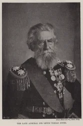 Der verstorbene Admiral Sir Lewis Tobias Jones