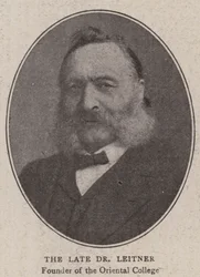Der verstorbene Dr. Leitner