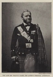 Der verstorbene Mr. Francis Clark, persönlicher Assistent der Königin