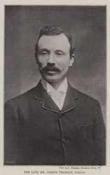Der verstorbene Mr. Joseph Thomson, FRGS