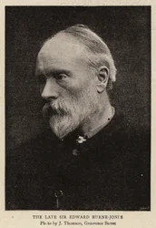 Der verstorbene Sir Edward Burne-Jones