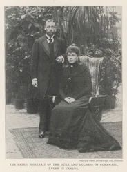 Das neueste Porträt des Herzogs und der Herzogin von Cornwall, aufgenommen in Kanada