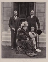 Das neueste Porträt der Königin