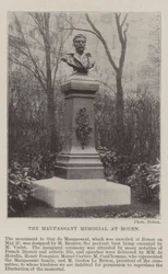 Das Maupassant-Denkmal in Rouen