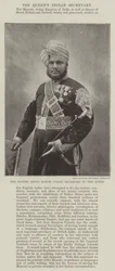 Der Munshi Abdul Harim, indischer Sekretär der Königin