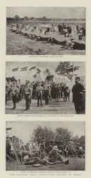 Das Treffen der National Rifle Association in Bisley