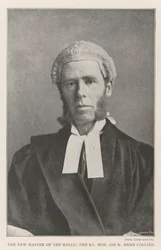 Der neue Master of the Rolls, der ehrenwerte Sir R. Henn Collins