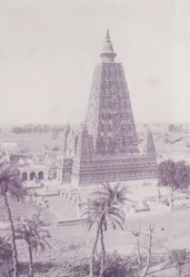 Der Alte Turm, Buddh Gaya, nach der Restaurierung