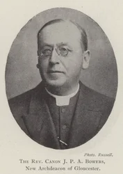 Der Reverend Canon J P A Bowers, neuer Erzdiakon von Gloucester