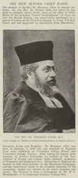 Der Reverend Dr. Hermann Adler, MA, Oberrabbiner der Vereinigten Jüdischen Gemeinden von Großbritannien