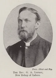 Der Reverend G A Lefroy, neuer Bischof von Lahore