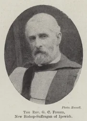 Der Reverend G. C. Fisher, neuer Suffraganbischof von Ipswich