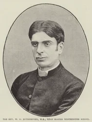 Der Reverend W G Rutherford, MA, Schulleiter der Westminster School