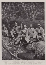 Die Unruhen in Sierra Leone, an der Quelle des Niger