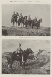 Der Transvaal-Krieg, Husaren auf Erkundung