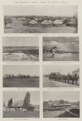 Der Transvaal-Krieg, Szenen in Südafrika