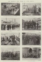 Der Transvaal-Krieg, Truppen im aktiven Dienst