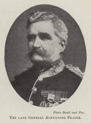 Der verstorbene General Alexander Fraser