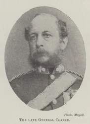 Der verstorbene General Clarke