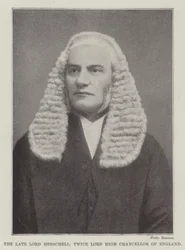 Der verstorbene Lord Herschell, zweimal Lord High Chancellor von England