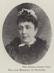 Die verstorbene Marquesa de Santurce