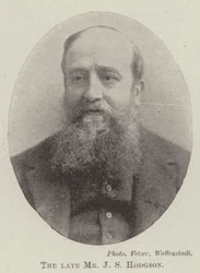 Der verstorbene Mr. J. S. Hodgson