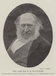 Der verstorbene Herr R D Blackmore