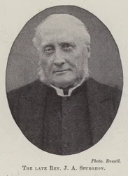 Der verstorbene Reverend J A Spurgeon