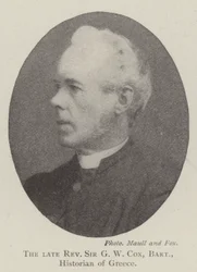 Der verstorbene Reverend Sir G W Cox, Baronet, Historiker Griechenlands
