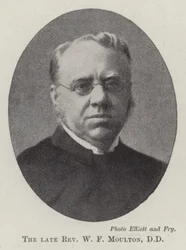 Der verstorbene Reverend W F Moulton, DD