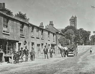 Tottenham Lane, Hornsey: Vorderansichten, 1893