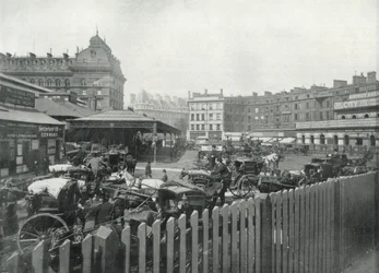 Victoria Station, Gesamtansicht des Bahnhofsplatzes
