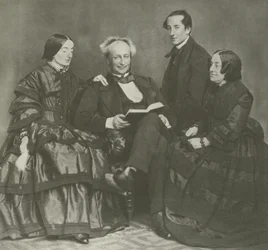 Viktorianische Familiengruppe, 1857