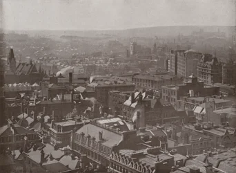 Blick von der Goldenen Galerie, St. Pauls, nach Nordwesten
