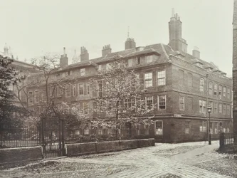 Ansicht von Clifford Inn, City of London, 1885