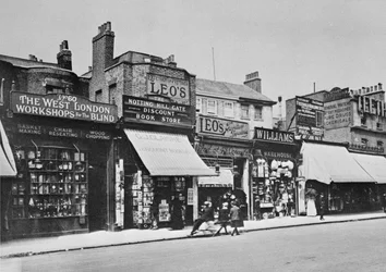 Ansicht des Notting Hill Gate, ca. 1913
