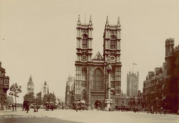 Westfassade der Westminster Abbey