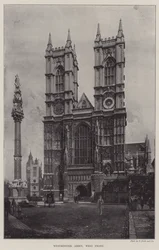 Westminster Abbey, Westfront