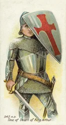 542 n. Chr., Zeit des Todes von König Artus