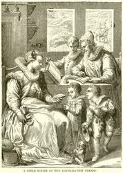 Ein Bibelschreiber der Reformationszeit