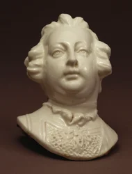 Eine Chelsea-weiße Büste von William Augustus, Herzog von Cumberland