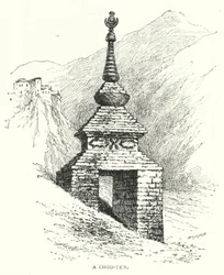 Ein Chod-ten (Gravur)