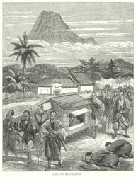 Ein Daimio auf Reisen