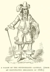 Ein Dandy des siebzehnten Jahrhunderts