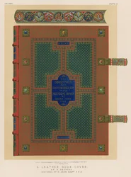Ein Ledereinband von F. Bedford