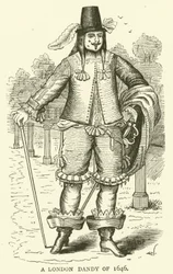 Ein Londoner Dandy von 1646