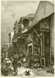 Ein Marktplatz in San Francisco